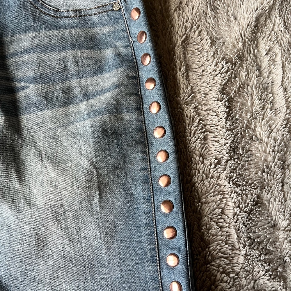 Celebrity Pink - Denim Mini Skirt - Picture 2 of 5